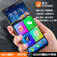 金立L99 無廣告系統(tǒng)老人模式老人智能手機全網(wǎng)通4G老年機智能機大字體大屏幕大聲音超長待機王大電池5G 紳士黑 8核 64G
