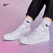 耐克（NIKE）新款女鞋秋季BLAZERLOWSD運動(dòng)鞋簡(jiǎn)約透氣低幫休閑鞋滑板鞋AV937 AV9370-111經(jīng)典小白鞋/開(kāi)拓者 36