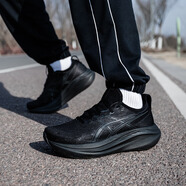 亞瑟士（asics）跑步鞋男 GEL-NIMBUS 27緩震舒適透氣運動鞋 1011B958-001 41.5