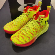 安德瑪（Under Armour）男子高幫籃球鞋3025992402599330259943025995 黃色3025993-302 41 260mm