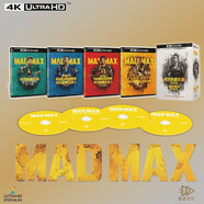 正版 瘋狂的麥克斯四部曲 4K UHD（藍(lán)光碟 BD66）MAD MAX 動(dòng)作冒險(xiǎn)電影光盤