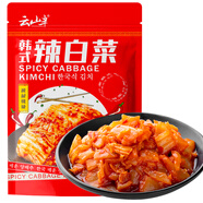 云山半韓式風(fēng)味辣白菜100g韓式辣白菜 酸菜 下飯菜咸菜