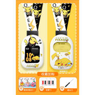 班美蘿適用小天才電話(huà)手表Q2A掛脖套Z8掛脖z7表帶Q1AD3卡通鑰匙扣掛套D2 呆萌皮咔丘 脖套+掛繩 Z6A/Z6S不支持翻蓋