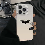 葉余蝙蝠俠標志蘋果15手機殼iPhone14promax感彩銀13/12防摔殼11 彩銀殼-白色-LH429蝙蝠俠標志 蘋果6Plus/蘋果6SPlus