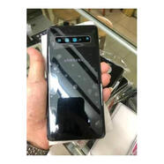 三星（SAMSUNG）適用三星S6e+電池后蓋G9200玻璃后殼G9250 G9280外殼s105g S10 5G版韓版后蓋黑色  三星其他型號