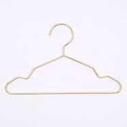 智博智博寵物用品衣架寵物服裝衣架狗狗服飾衣架廠家批發(fā) 金色 小3.0MM*15cm*11CM
