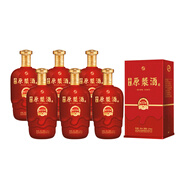 石花【廠家直供】石花原漿酒 清香型白酒  湖北白酒 42度 500mL 6瓶 石花原漿12整箱裝