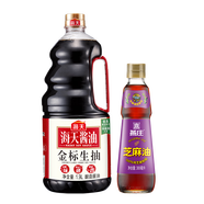 海天 金標生抽1.9L+燕莊純芝麻油300ml