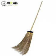 領(lǐng)象 大掃把竹掃把 葵掃把水葵長(cháng)尾大號笤帚市政環(huán)衛地面路面清潔掃帚庭院馬路物業(yè)園林葵掃 葵掃5把