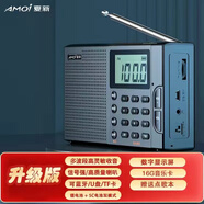 夏新C6老人收音機藍牙音響一體機老年人唱戲機廣播可充電便攜式插卡U盤(pán)數字播放器隨身聽(tīng)迷你小型音箱 C5升級版標配+8G歌曲卡