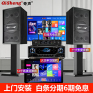 奇聲家庭ktv音響套裝點(diǎn)歌機(jī)卡拉ok點(diǎn)唱一體機(jī)家用家庭影院K歌會(huì)議室設(shè)備全套電視客廳音箱專業(yè)唱歌組合 專業(yè)版+16寸點(diǎn)歌機(jī)+話筒