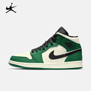 耐克（NIKE）籃球鞋男鞋夏季新款Air Jordan AJ1運動(dòng)鞋潮流時(shí)尚輕便防滑休閑鞋 852542-301凱爾特人 白綠腳趾 43
