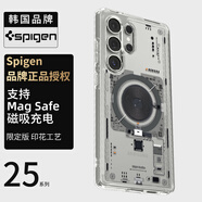 spigen【3D立體特別款】適用三星S25 Ultra手機(jī)殼Mag Safe磁吸保護(hù)套s25+硅膠全包防摔高級(jí)感透明硬外殼 三星S25 Ultra | 3D立體款（帶磁吸）