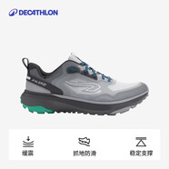 迪卡儂跑步鞋男緩震網(wǎng)面透氣jf190輕便徒步登山運(yùn)動鞋-5374549