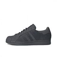 阿迪達(dá)斯 （adidas）三葉草Superstar阿迪金標(biāo)小白鞋黑白男女板鞋C77124EG4958官方旗 深灰IF3922 現(xiàn)貨 36