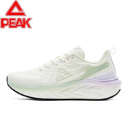 匹克態(tài)極7.0跑步鞋男女同款2025新款防滑減震跑鞋透氣運動(dòng)鞋 超輕白色/紫 38