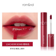 ROMANDOLIDEromand柔魅得果汁鏡面水光唇釉女韓國口紅學生潤唇膏 顯白車厘子#12 櫻桃色