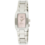 Casio 卡西歐 女士石英手表 防水 粉紅色 EAW-LTP-1165A-4C