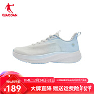 喬丹女鞋跑步鞋輕速4.0夏季輕便網(wǎng)面透氣緩震運動(dòng)鞋子女 喬丹白/天際藍 35