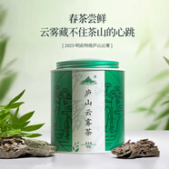 廬山【2025春茶】明前特級廬山云霧茶 九江高山綠茶茶葉鐵罐裝60g