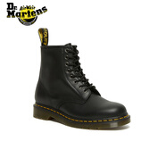 Dr.Martens馬?。―R.MARTENS）1460 Nappa女款春季舒適馬丁靴啞光軟皮黑色鞋 黑色 36