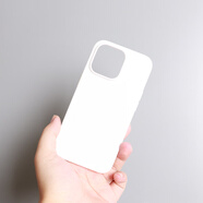 Apple通用14適用蘋果13promax手機殼經(jīng)典黑白iPhone13mini簡約12軟硅膠套11全包純色15Plus輕薄16pro 【純白色】 【軟殼】 iPhone 6s Plus