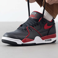 耐克（NIKE）官方艦店男鞋AIR FLIGHT 89氣墊運(yùn)動(dòng)鞋AJ4兄弟款籃球鞋休閑跑步鞋 FZ3045-001/AIR FLIGHT/黑紅 43