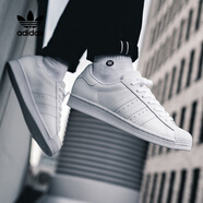 阿迪達斯 （adidas）三葉草男鞋女鞋秋季新款情侶款金標貝殼頭經(jīng)典低幫板鞋小白鞋運動(dòng) EG4960簡(jiǎn)約百搭/小白鞋 36