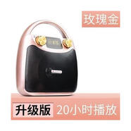 伊菲爾（Eifer）Eifer/伊菲爾B11新款便攜式藍牙音箱廣場舞音響大音量K歌手提戶外 玫瑰金升級版可播20小時 支持藍 官方標配