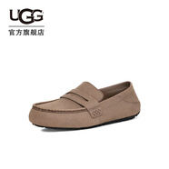 UGG秋季男士時(shí)尚舒適純色平底休閑豆豆鞋樂福鞋 1166762 SKP |煙羽灰色 42