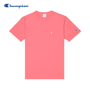 Champion冠軍t恤男24新款純棉情侶寬松短袖上衣 M441粉色 L 
