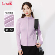 班尼路（Baleno）立領(lǐng)短款衛(wèi)衣外套女2025年春秋季新款時尚修身小個子運動開衫上衣