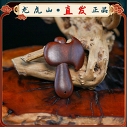 龍虎山直發(fā)雷擊木桃棗木紫薇諱七星朱砂掛件吊墜小劍道家真品法器 雷罡小斧6.0cm