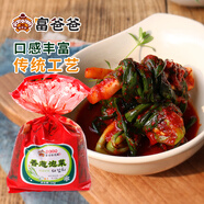 富爸爸 香蔥泡菜1000g/袋  韓式傳統(tǒng)手工小蔥泡菜下飯菜