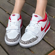 NIKE情侶鞋 男鞋女鞋 25夏季新款A(yù)IR JORDAN312系列運(yùn)動休閑鞋板鞋 FQ7827-106/新年紅/白/女款 39 女鞋