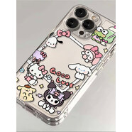 彩媛櫻三麗鷗凱蒂貓帕恰狗適用蘋(píng)果15手機殼iPhone11相框式12/13/14/15PROMAX透明4/5S軟套6/7/8PLUS卡通 三麗鷗伙伴GX相框透明 iPhone5S