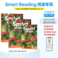 原版進(jìn)口新版smart reading 3.2級別學(xué)生教材 少兒英語(yǔ)閱讀啟蒙 小學(xué)英語(yǔ)寒暑假短期閱讀課程 提高單詞積累量 讀寫(xiě)分級閱讀e-future 小學(xué)禮物 小學(xué)教輔