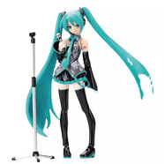 figma 014 虛擬歌手 蔥娘 初音 可動人偶模型擺件 小手辦批發(fā)