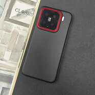 晨京 膚感荔枝紋無(wú)邊框磁吸適用小米17promax手機殼17pro邊框式紅米k80至尊版超薄15pro簡(jiǎn)約k80pro外殼 【紳士黑-磁吸款】幻境無(wú)邊框荔枝紋 小米 15S Pro