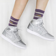 耐克（NIKE）板鞋aj1男女鞋新款中幫輕便防滑耐磨運(yùn)動(dòng)休閑籃球鞋子【尖貨】 575441/DC1788-029 灰銀 39