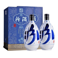 汾酒(FENJIU)玻汾 清香型白酒（聚會(huì)|自飲|口糧好酒） 53度 850mL 2瓶 青花30大蘭花整箱