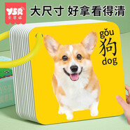奕思瑞早教書彩色卡嬰兒童認知卡片0-1-3歲動物識數(shù)字看圖識物寶寶玩具