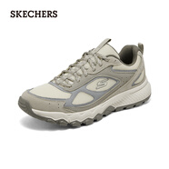 斯凱奇（Skechers）男鞋復(fù)古戶外鞋徒步鞋輕質(zhì)舒適緩震城市戶外運(yùn)動(dòng)休閑鞋237631 自然色/灰色/NTGY 42