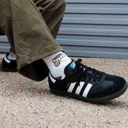 阿迪達斯 （adidas）官方男女板鞋 Samba OG秋季新款經(jīng)典情侶復古低幫運動(dòng)休閑板鞋 B75807/經(jīng)典黑/百搭 38