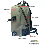 樂伯樂（RAPALA）24新款Rapala樂伯樂氣密防水戶外路亞多功能包單肩包腰包胸包野釣 戶外防水雙肩包