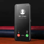 小米（MI）【品質原裝】適用于新款pro手機殼米15全包防摔翻蓋手機套xiaomi1 大視窗【黑色】 小米15 Pro