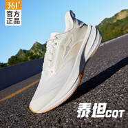 361度泰坦CQT跑步鞋2025新款減震回彈跑鞋網(wǎng)面防滑耐磨運(yùn)動(dòng)鞋F(xiàn)X 羽毛白/砂礫黃 40
