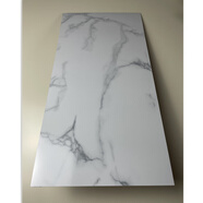 鋁塑板自粘加厚硬板墻貼廚房衛生間防水防潮舊墻翻新仿瓷磚防火板 300x600白大理石紋（5張） 中（5張）