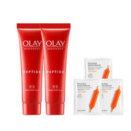 玉蘭油（OLAY）精華乳液大紅瓶護膚品活膚乳滋潤緊致抗皺補水保濕化妝品節(jié)日禮物 大紅瓶精華乳液組合