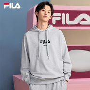 FILA 斐樂(lè )官方情侶款連帽衛衣2025春夏純棉寬松針織長(cháng)袖上衣